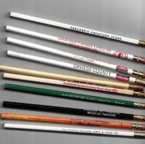 Advertising pencils (ca. 1955-1975)