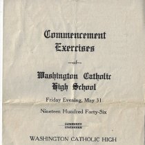 wchs graduation 1946