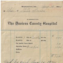 Daviess County Hospital Bill