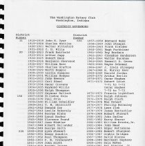 Washington Rotary Club History (1919-1994) pg. (5A)