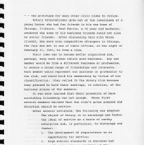 Washington Rotary Club History (1919-1994) pg. 2