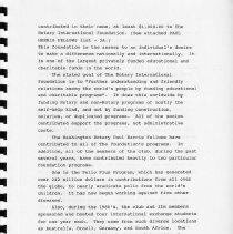 Washington Rotary Club History (1919-1994) pg. 5