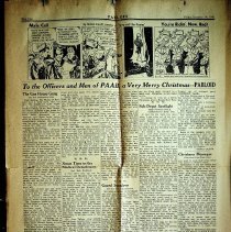 Lela Lee's scrapbook while she was in the WACs during WW II