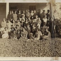 Edith Bingham and others at 1st M.E. Church Sunday School (ca. 1925-1935)