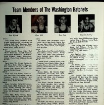 "Hatchets History Book 1913-1973 60 Years of Basketball"