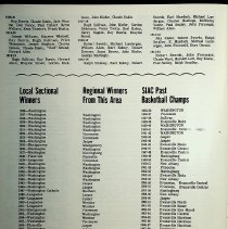 "Hatchets History Book 1913-1973 60 Years of Basketball"