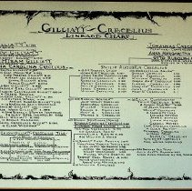 Genealogy chart for Gilliatt and Crecelius families