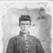 Nelson James Purcell in Civil War uniform