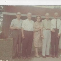 Leroy Gilliatt with family members (ca. 1960)