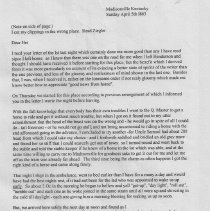 April 5, 1863 letter from Dr. John Scudder to his wife