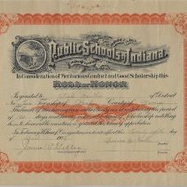 1922 school award given to Dale Gaither