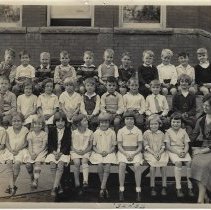 Lela Lee's class at West End School in Washington (ca. 1932-1933)