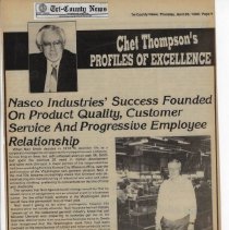 1990 article by Chet Thompson about Neil Smith and Nasco