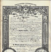 B.F. Norse's 1923 membership transfer to I.O.O.F in Washingt