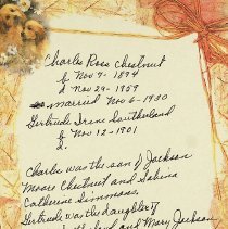 Biographical information about Charles R. Chestnut