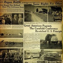 Article about 1938 Cornfield Conference at Capehart Farms