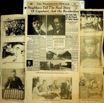 1991 article about publication of book about Homer Capehart