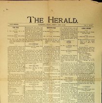 April 20, 1897 edition of The Herald newspaper
