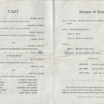 WHS Play Bill 1927