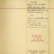 Aetna Life Insurance Company v. Francis A. McAtee, et. al. 1892 lawsuit