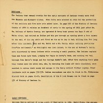 A report about the history of Daviess County (ca. 1950-1960)