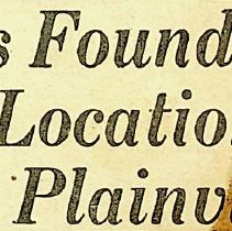 1950 articles about striking oil in Plainville