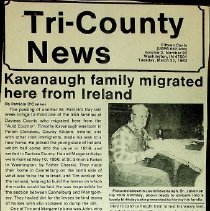 1983 article about Kavanaugh family