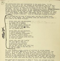 "A History of Washington, Indiana" (ca. 1930-1940)