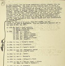 "A History of Washington, Indiana" (ca. 1930-1940)