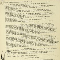 "A History of Washington, Indiana" (ca. 1930-1940)