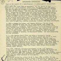 "A History of Washington, Indiana" (ca. 1930-1940)