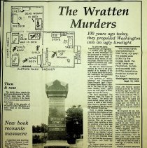 1993 article about 1893 Wratten murders