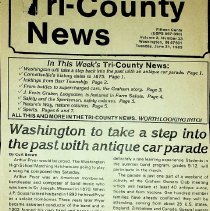 1983 article about Graham-Paige automobile parade in Washington