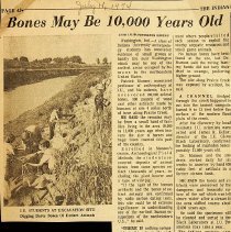 1974 Prairie Creek excavation by Indiana University