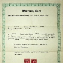 Deeds transferring Lot 19 in Mattingly's Addition in Washington (1942-1967)