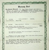 Deeds transferring Lot 19 in Mattingly's Addition in Washington (1942-1967)