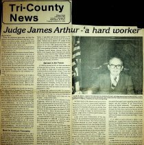 1982 article about retirement of Judge Jim Arthur