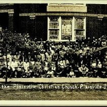 1938 Easter congregation at Plainville Christian Church