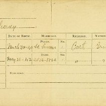 Mr. & Mrs. Terence Fitzpatrick and Ellen (Mahoney) Fitzpatrick family record