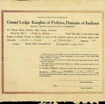 1961 appointment of Lionell Gilley as Deputy Grand Chancellor of Pythagorean Lodge in Washington