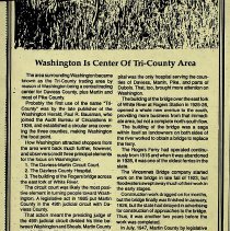 1991 "Historical Perspective" column about Washington