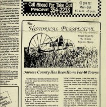 1991 "Historical Perspective" column about Daviess County towns (Part 2)