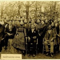 Plainville High School students & teachers (ca. 1900-1910)