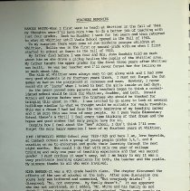 "Remember The Good Old Days--Whittier School Memories"