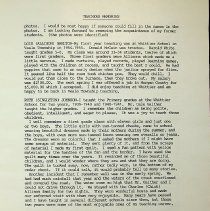 "Remember The Good Old Days--Whittier School Memories"