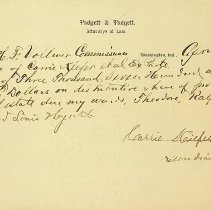 Carrie Kiefer, et. al. v. Hiram Hyatt, et. al. 1895 lawsuit