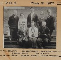 Plainville High School class of 1920