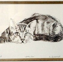 Silkscreen of little Tom