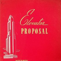 1958 estimate for elevator at Knights of Pythias Lodge in Washington