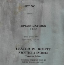 1950 specs & drawings for alterations to Moose Lodge in Washington